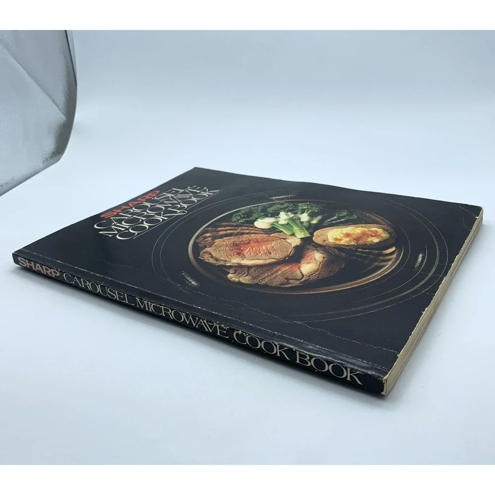Sharp Carousel Microwave Cookbook 1981 Guidebook - Vintage